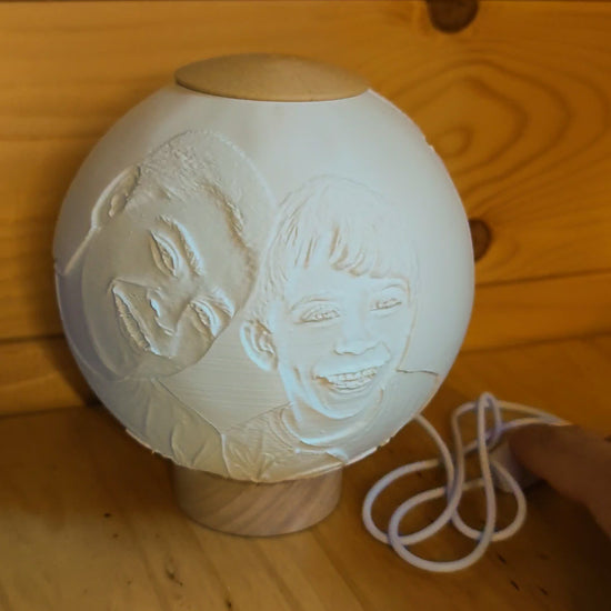 Bola litográfica personalizada BRET3D — vídeo de la versión XL