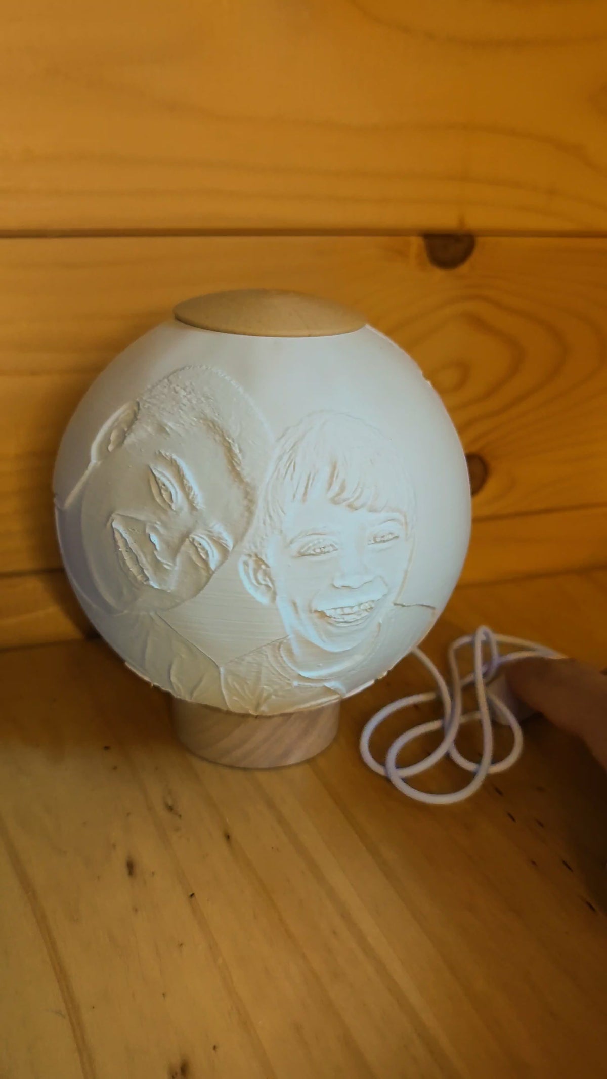 Bola litográfica personalizada BRET3D — vídeo de la versión XL